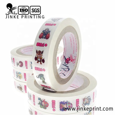 Professional custom temporary tattoo sticker paper roll  printing for food grade quality