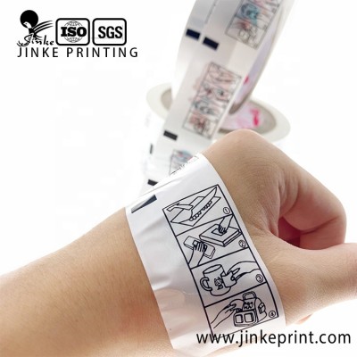 normally pearlized film  temporary  tattoo sticker paper roll